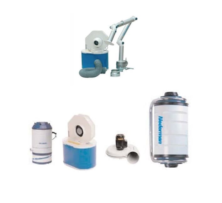 Kit di aspirazione e filtrazione per laboratori